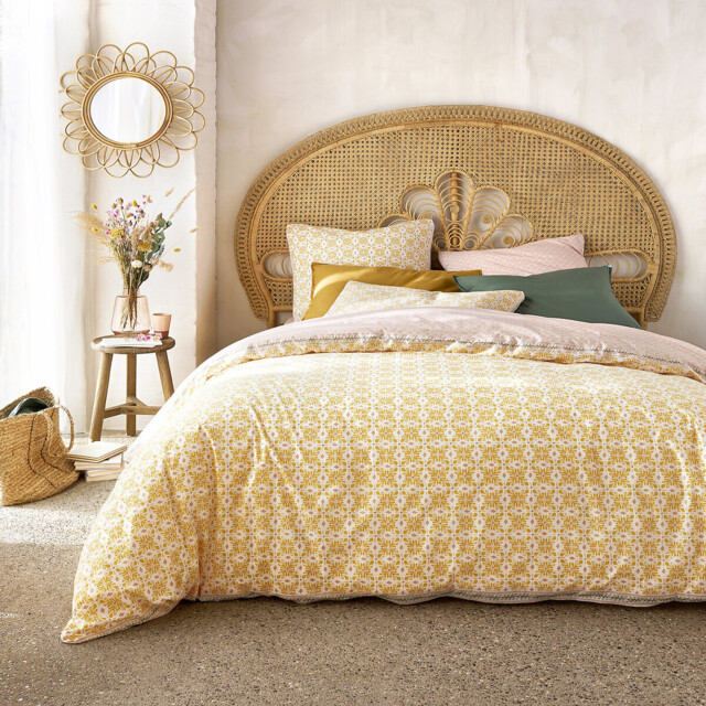 Gardenia Printed Duvet Cover - image 1