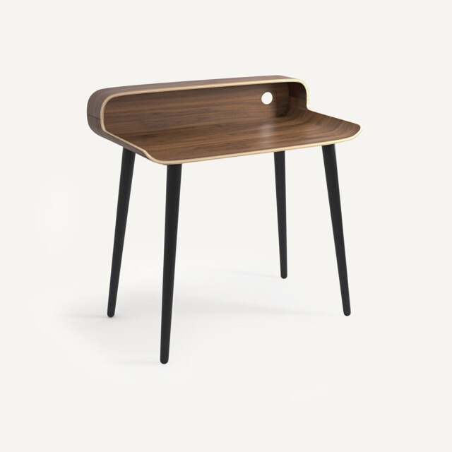 Vernan Walnut Veneered Desk - image 1