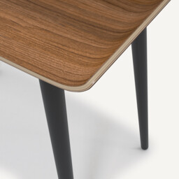 Vernan Walnut Veneered Desk - thumbnail 4
