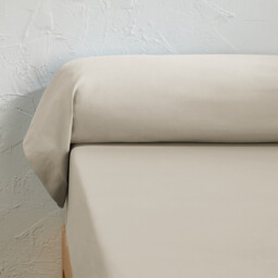 Scenario Plain Organic Cotton Percale Bolster Pillowcase