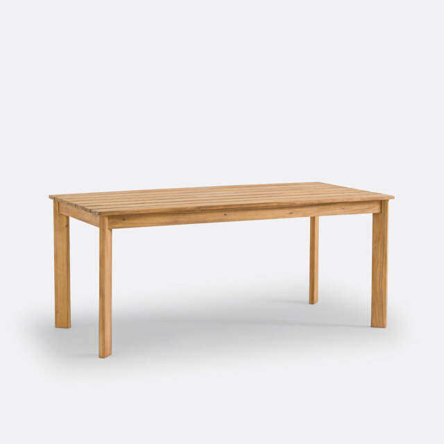 Lia Rectangular Acacia Garden Dining Table - image 1