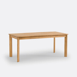 Lia Rectangular Acacia Garden Dining Table - thumbnail 1