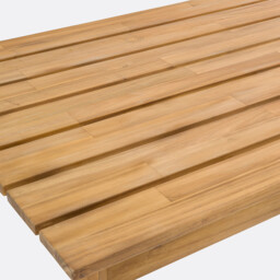 Lia Rectangular Acacia Garden Dining Table - thumbnail 4