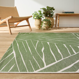 Mokoa Flat Woven Indoor and Outdoor Rug - thumbnail 1