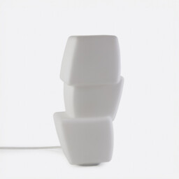 Etera Table Lamp in Opaline Glass