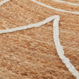 Montesol Round Jute Rug - thumbnail 3