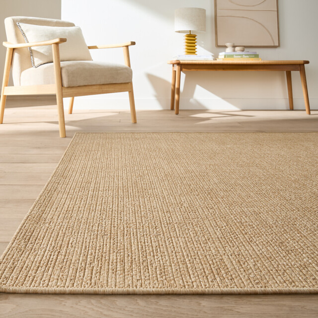 Esseny Indoor and Outdoor Jute-Effect Rug - image 1