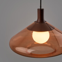 Sorelle Coloured Glass Pendant Light, Diameter 37.8cm - thumbnail 4
