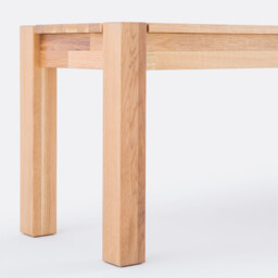 Adélita Solid Oak Bench, L200cm - thumbnail 3