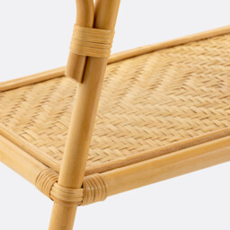 Malu Vintage Console Table in Rattan Cane - thumbnail 4