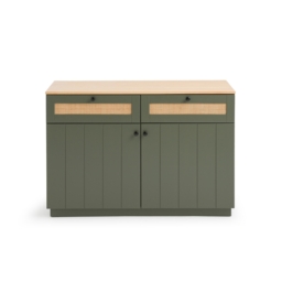 Nourry Pine 2-Door 2-Drawer Sideboard - thumbnail 2