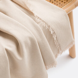 The Panama Fringed Cotton Blanket - thumbnail 3