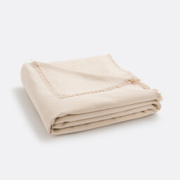 The Panama Fringed Cotton Blanket - thumbnail 2