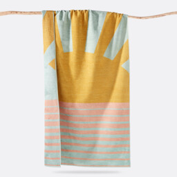 Listrado Graphic Velour Terry Beach Towel