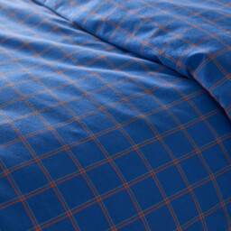 Nikki Washed Cotton Duvet Cover - thumbnail 3