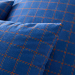 Nikki Washed Cotton Duvet Cover - thumbnail 4