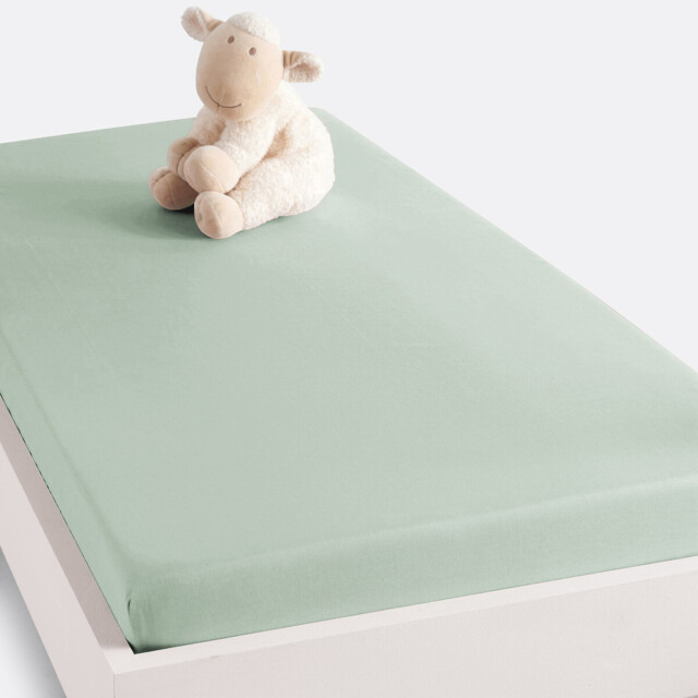 Scenario Plain Polycotton Fitted Sheet