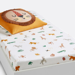 Junglito Organic Cotton Fitted Sheet