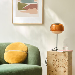 Kinoko Table Lamp in Coloured Glass - thumbnail 2