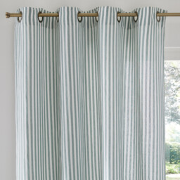 Cottage Eyelet Curtain in Cotton/Linen - thumbnail 1
