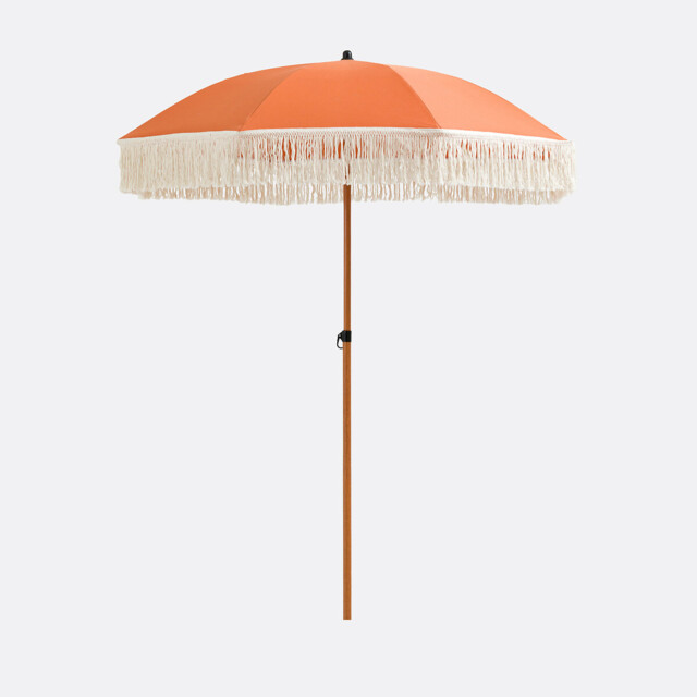Biara Fringed Parasol Garden Umbrella
