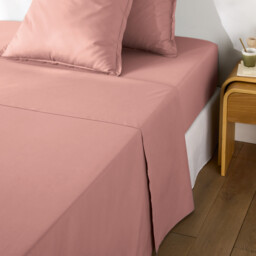Scenario Plain Cotton Percale 200 Thread Count Flat Sheet - thumbnail 2