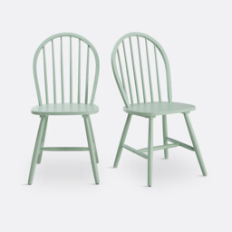Set of 2 Windsor Spindle Back Chairs - thumbnail 4