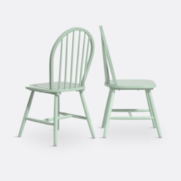 Set of 2 Windsor Spindle Back Chairs