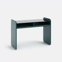 Ericson Desk with Smoked Tempered Glass Top