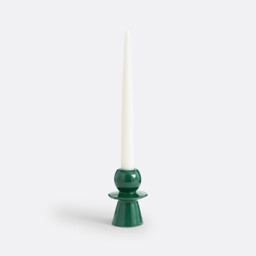 Greta 10cm High Ceramic Candlestick - thumbnail 3