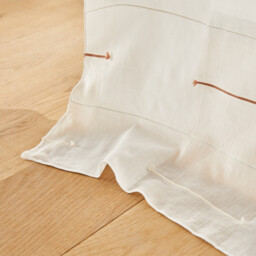 Attukal Striped 100% Organic Cotton Voile Sheer Curtain - thumbnail 4