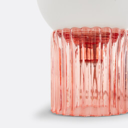 Dima Opaline & Coloured / Streaked Glass Lamp - thumbnail 4