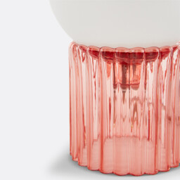 Dima Opaline & Coloured / Streaked Glass Lamp - thumbnail 3