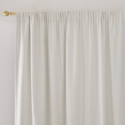 Coline Linen Thermal Curtain with Pencil Pleat and Wave - thumbnail 1