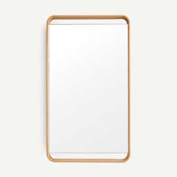 Mime Oak Mirror, Height 140cm