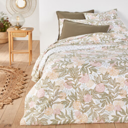 Dolce Floral 100% Cotton Percale 200 Thread Count Duvet Cover - thumbnail 1