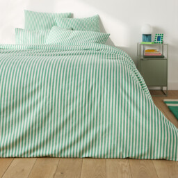 Soizic Green Cotton Pillowcase - thumbnail 3
