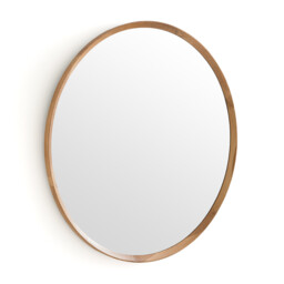 Orion 100cm Diameter Round Oak Mirror