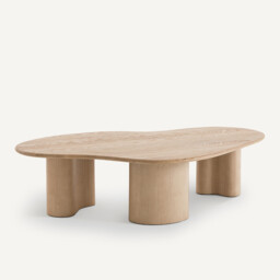 Phlu Sanded and Veneered Oak Coffee Table - thumbnail 4