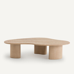 Phlu Sanded and Veneered Oak Coffee Table - thumbnail 3