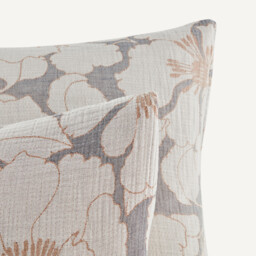 Tamia Organic Cotton Double Muslin Pillowcase - thumbnail 2