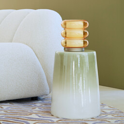 Table Lamp in Amber Glass Armillo - thumbnail 3