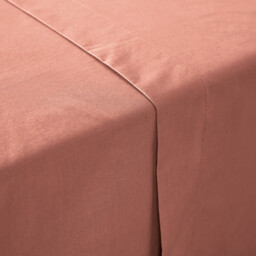 Scenario Plain Cotton Percale 200 Thread Count Flat Sheet - thumbnail 3