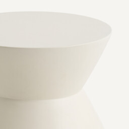Calendes Solid Mango Wood Side Table - thumbnail 3