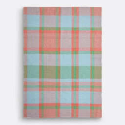 Indao Checked 50% Recycled Cotton Rug - thumbnail 2