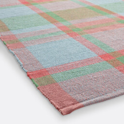 Indao Checked 50% Recycled Cotton Rug - thumbnail 3