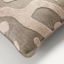 Alecta Embroidered Fleece Cushion Cover - thumbnail 2