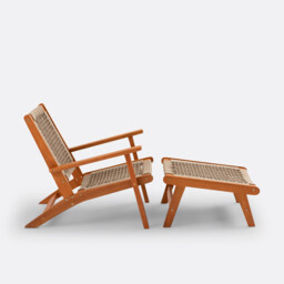 Ambel Eucalyptus Sun Lounger - thumbnail 4