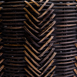 Basket Plant Pot Holder in Woven Rattan Siriti - thumbnail 4