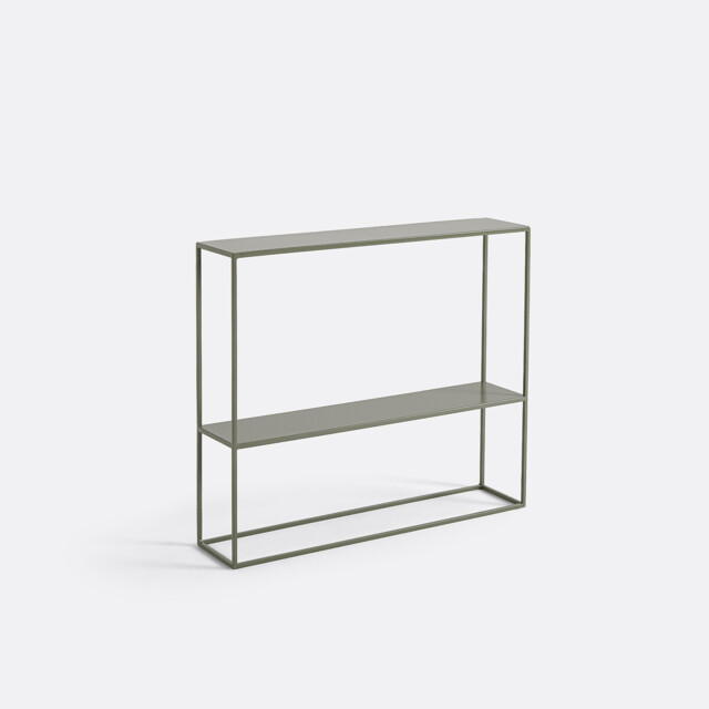 Miva 2-Tier Steel Console Table - image 1